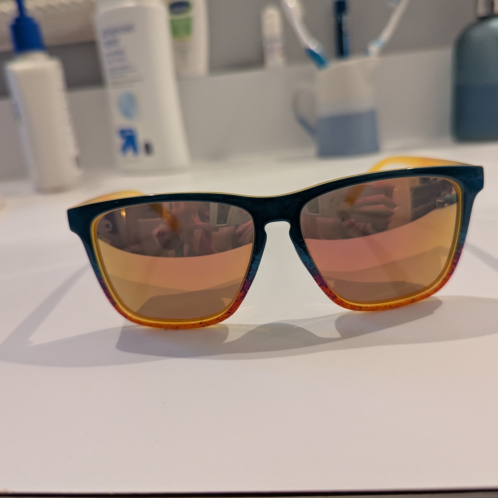 Colorful Sunglasses with Reflective Lenses
